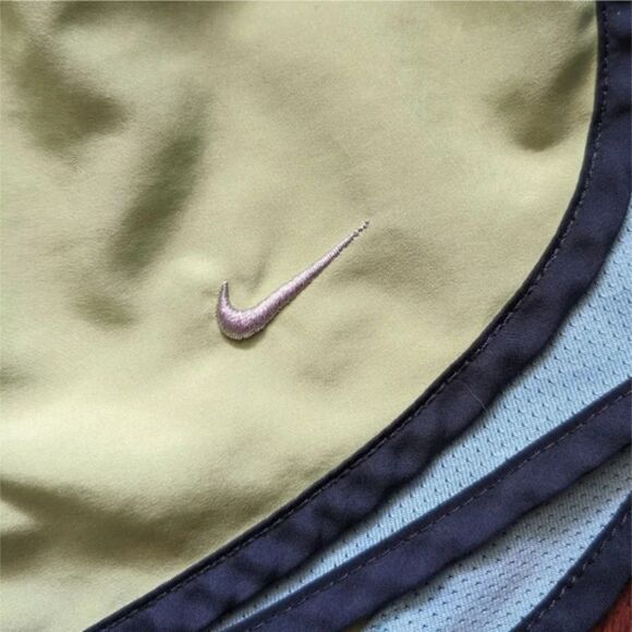 Nike Dri-FIT Tempo Shorts, Size Medium, Light Green and Blue - Picture 2 of 6